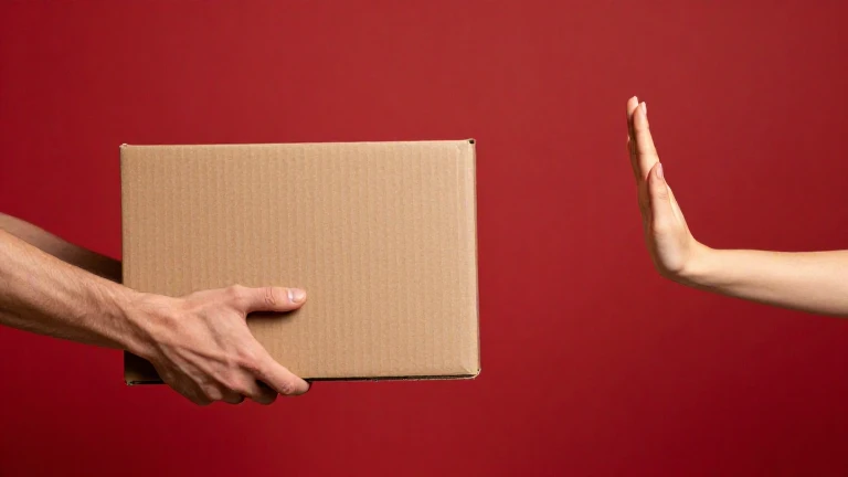 受け取り拒否 荷物