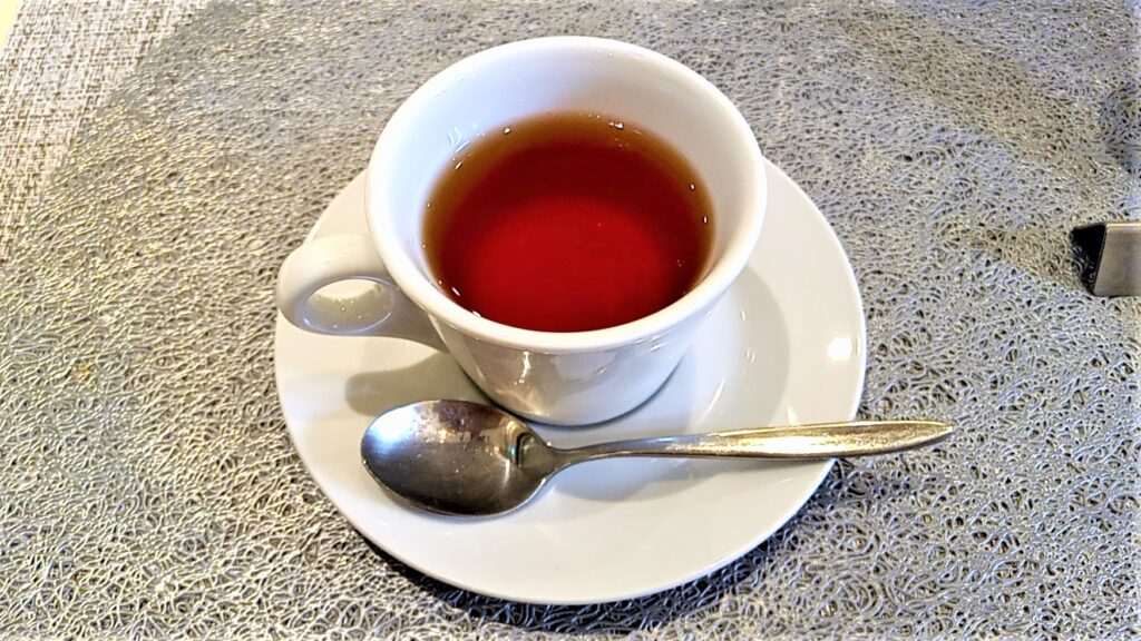 山梨県甲府　イタリアンレストラン　トラットリア　パキーノ　メニュー　紅茶