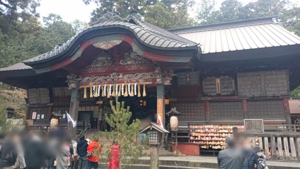 北口本宮富士浅間神社　安産の神様　拝殿