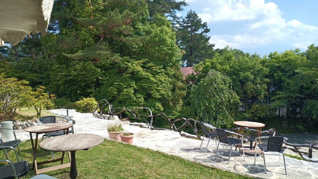 山梨県 河口湖 久保田一竹美術館