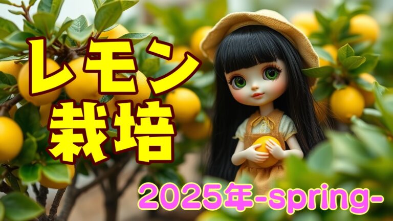 家庭菜園　レモン　2025年春