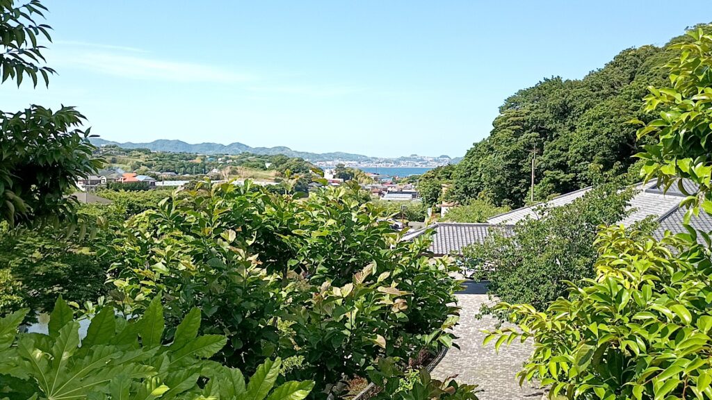 霊園から見える景色