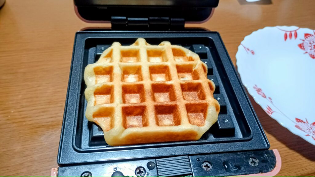 手作りワッフル アメリカン ベルギー ブリュッセル風 リエージュ風