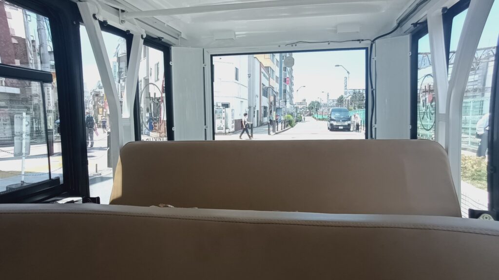 荻窪駅西口 グリスロ グリーンスローモビリティ