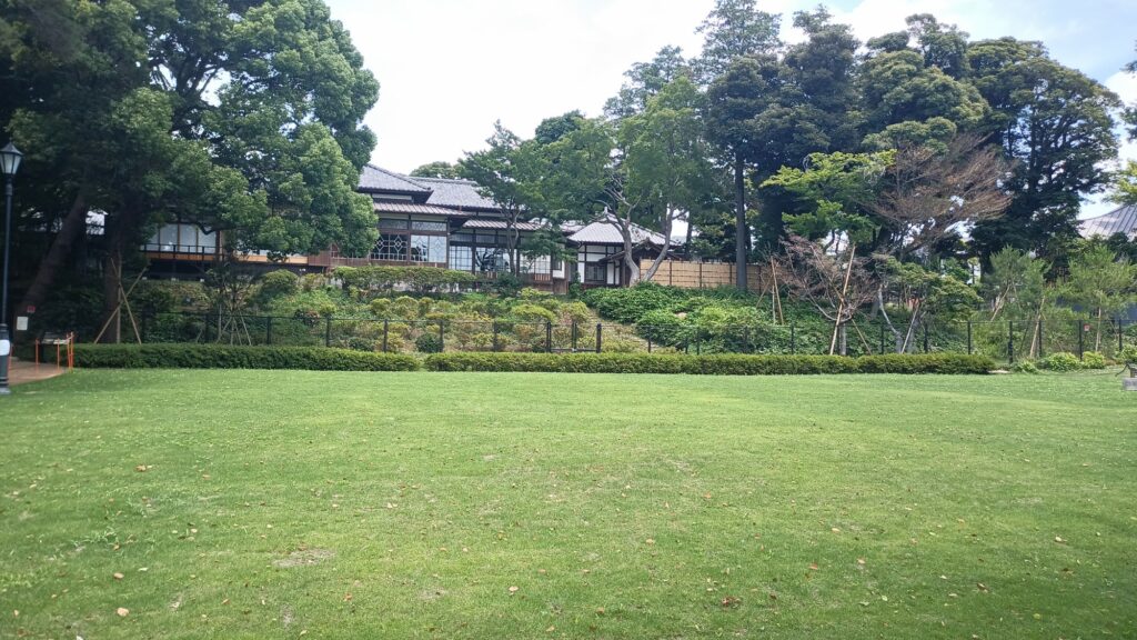 東京 荻外荘 てきがいそう おぎがいそう 池は埋められたようです