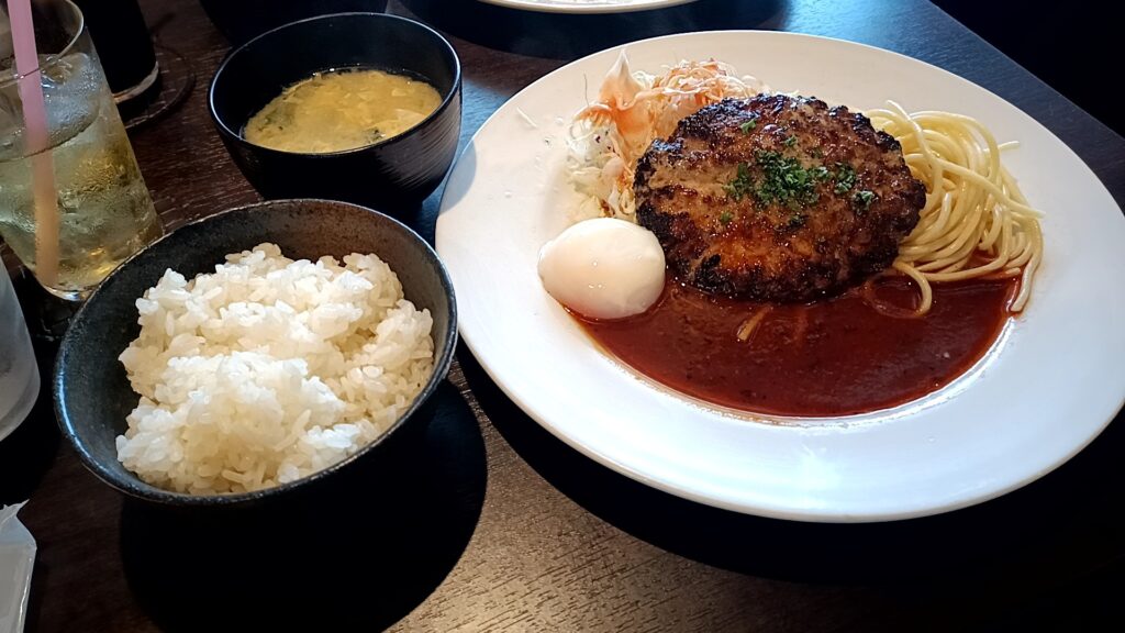 荻窪 ツバキ亭 洋食 ハンバーグ