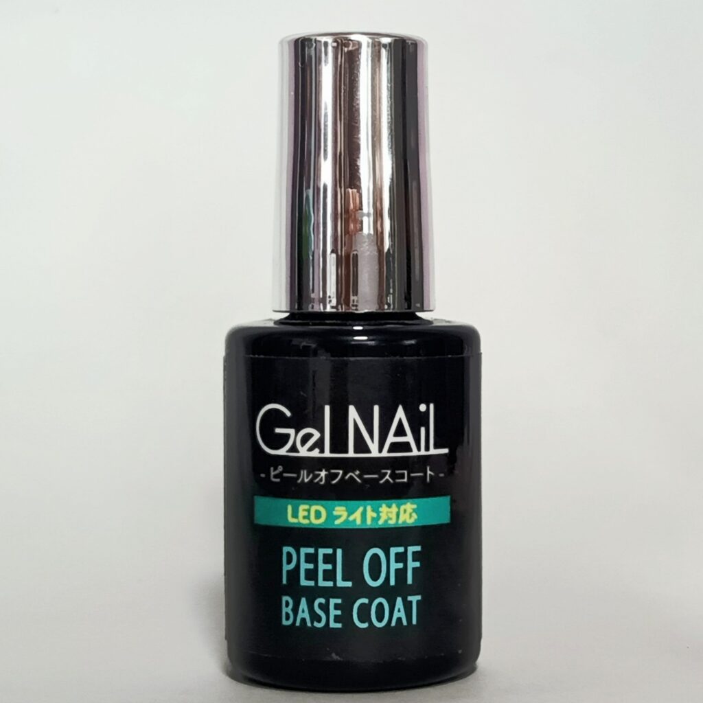 セリア　ジェルネイル　ピールオフ　剥がせる　コート