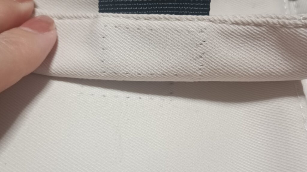 100円均一のマグネットボタン カバンのマジックテープと交換 マジックテープ フック面とループ面