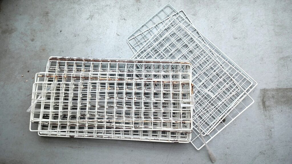 ミニビニールハウス 第二弾 100均 ワイヤーネット