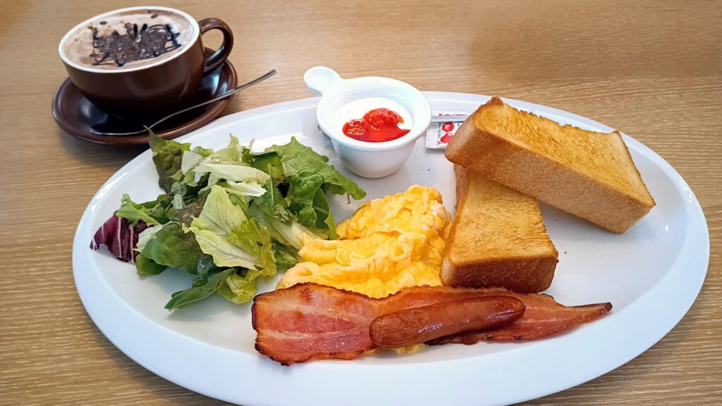 モーニングにハマる