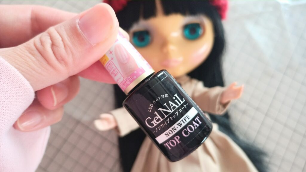 ミニチュア サマンサタバサ カプセルトイ ジェルネイル ノンワイプトップコート