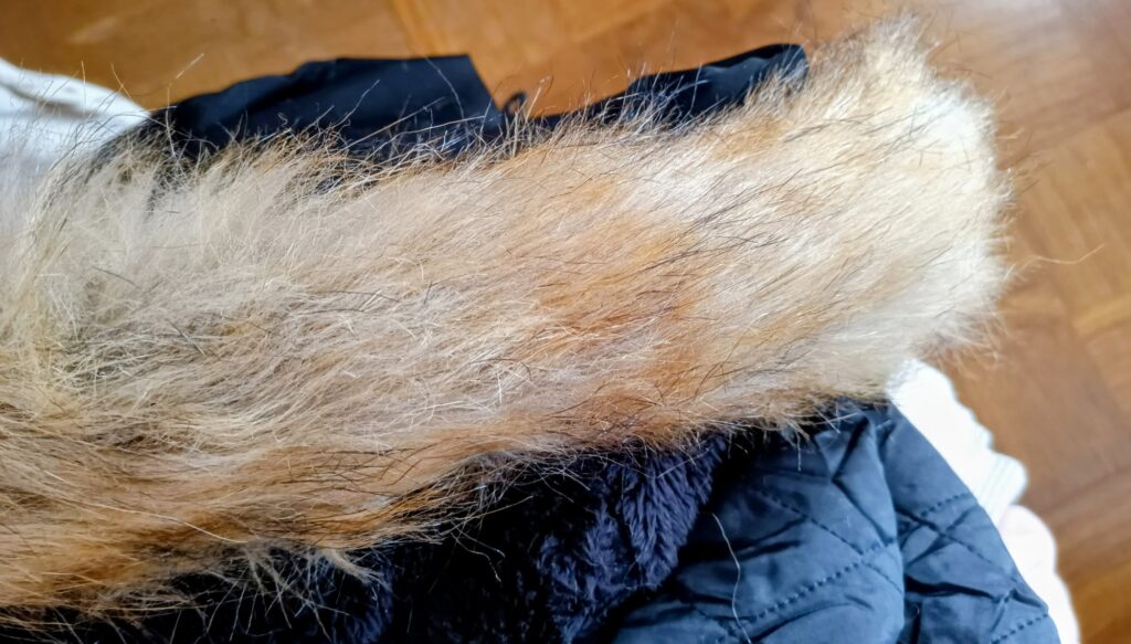 ファーをふわふわに戻す方法