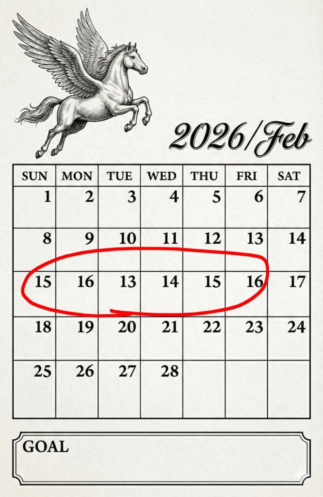 【AI画像生成】2026年カレンダーを作ってみた結果｜失敗例と成功例