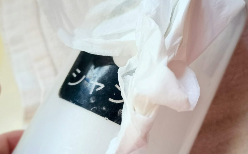 耐水性クリアシール用紙 100円均一 インクジェットプリンター用 かすれ対策