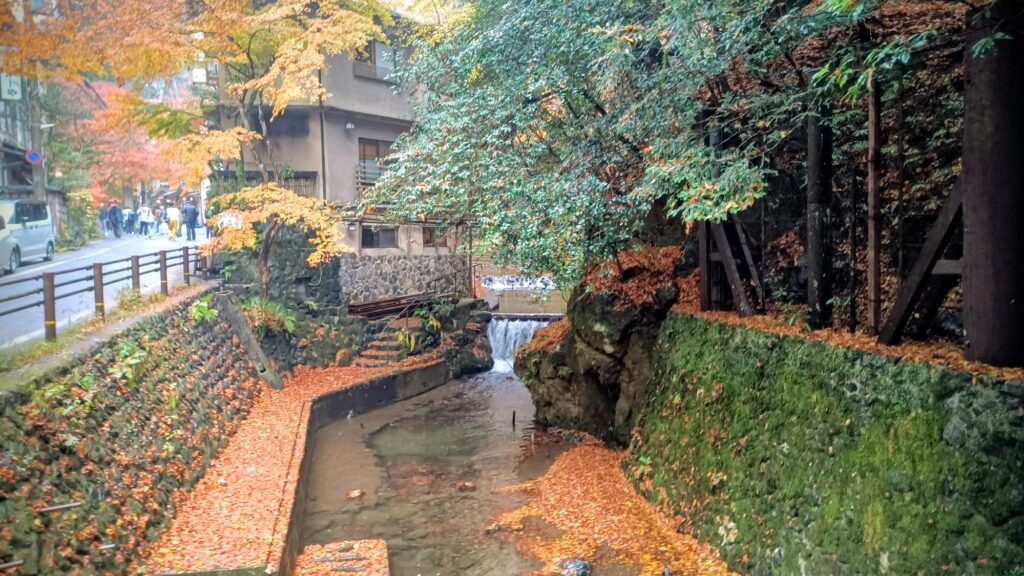 京都 鞍馬寺 紅葉が美しい貴船川