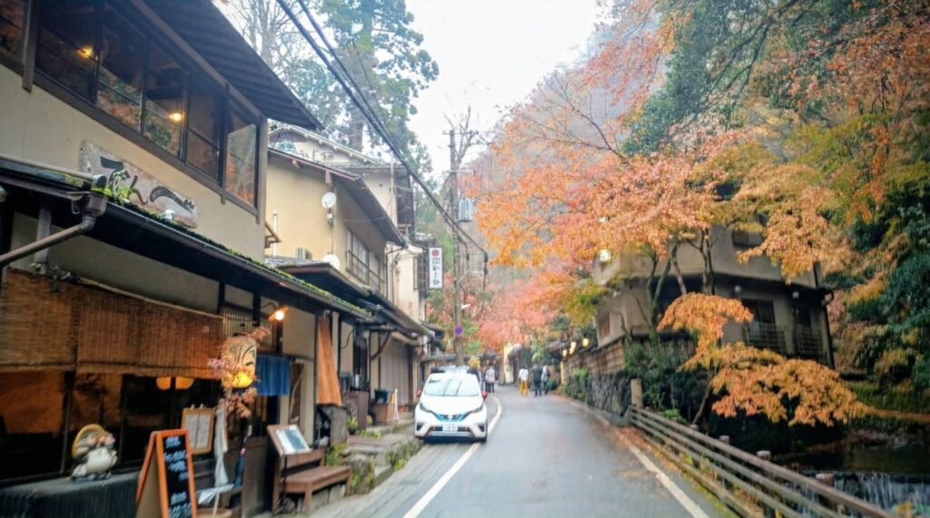京都 貴船神社前の飲食店や旅館