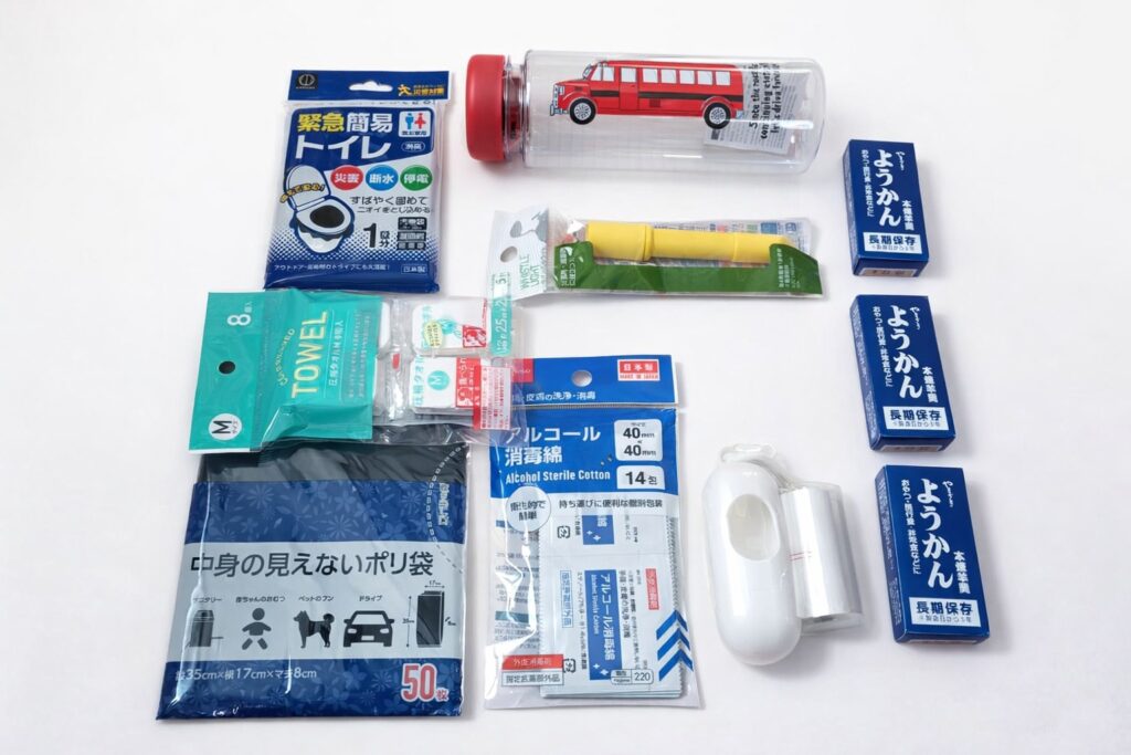 防災ボトル 防災ポーチに必要なもの