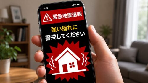 地震警告アラーム