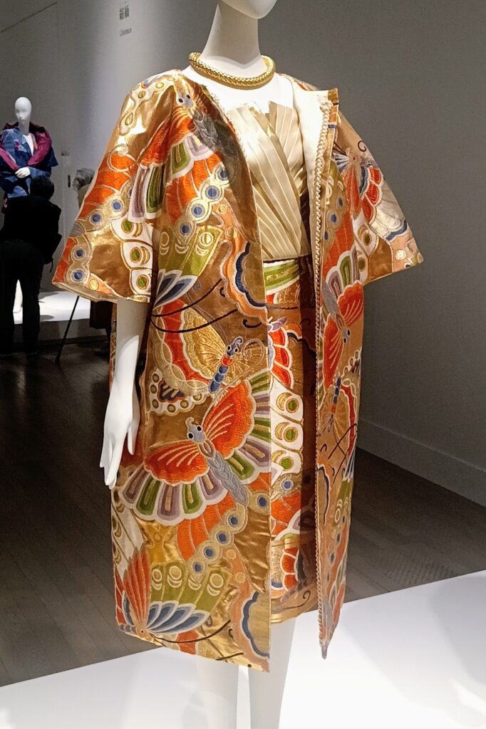 森英恵　着物生地で作った洋服