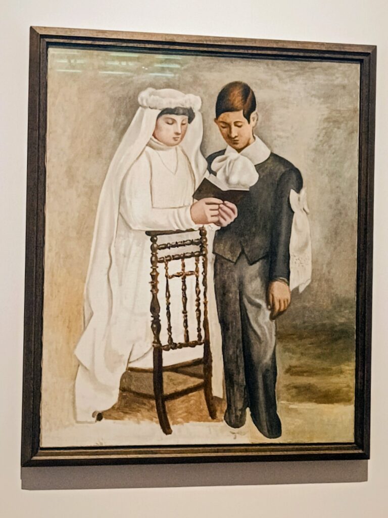 ピカソ展　「秩序への回帰」とともに描かれた古典主義